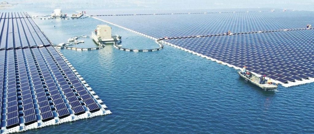 China Estreou a Maior Central de Energia Solar Marítima do Mundo